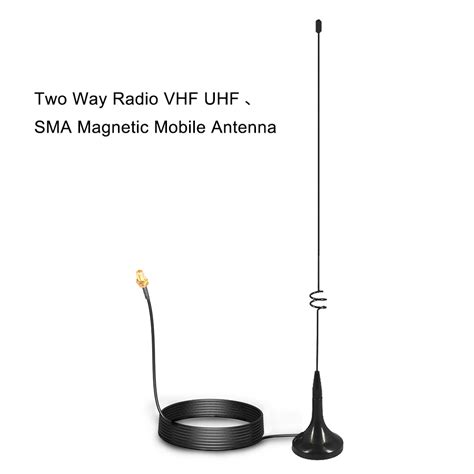 Ut Uv Vhf Uhf Sma Magnetisch Handy Mobiltelefon Antenne F R Nagoya