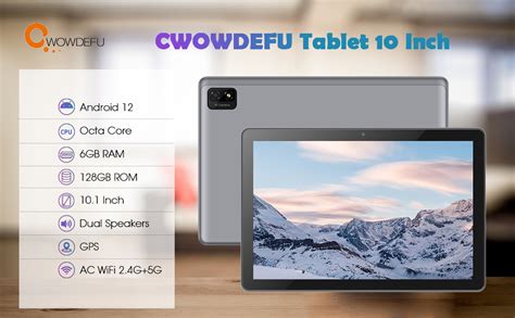 Cwowdefu Tablet Inch Android Tablets Pc Gb Ram Gb Rom Octa