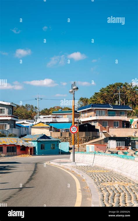 Gijang seaside village, colorful houses in Busan, Korea Stock Photo - Alamy