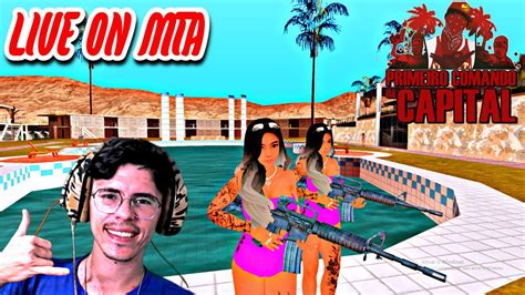 LIVE ON MTA RP TROPA DA PCC Brasil Mundo Lite 18 SERVIDOR