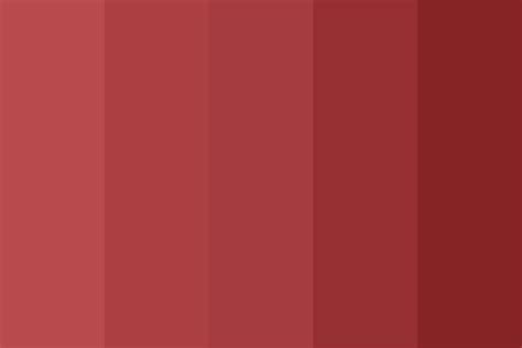 Dusty Red Samurai Armor Color Palette