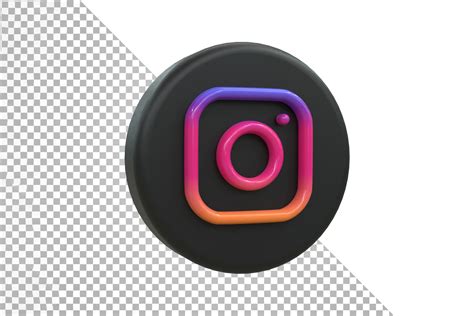 3d Instagram Icon Concept 3d Rendering Graphic By Vectbait Creative