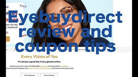 Eyebuydirect Eyeglasses Review And Coupon Tips Youtube