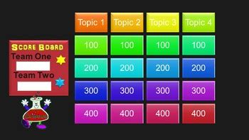 Science Jeopardy by Miss Sherrell's Game Station | TpT