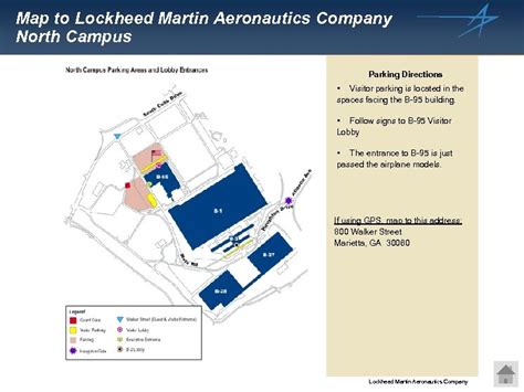 Lockheed Martin Campus Map