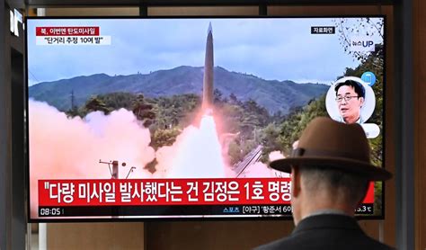 North Korea Fires Multiple Short Range Ballistic Missiles