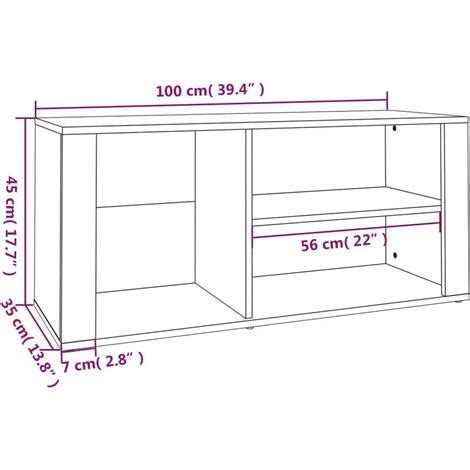 Shoe Cabinet White 100x35x45 Cm Engineered Wood VidaXL