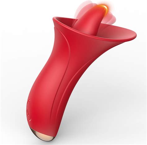 Amazon Clitoral Licking Vibrator Rose Sex Toys For Women In