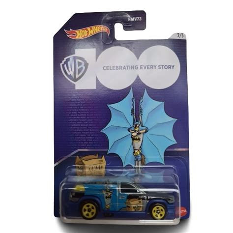 Set Masinute Metalice Hot Wheels Warner Brothers Editie Aniversara De Ani