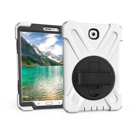 Heavy Duty Tablet Case With Shoulder Strap Shockproof And 360 Rotating