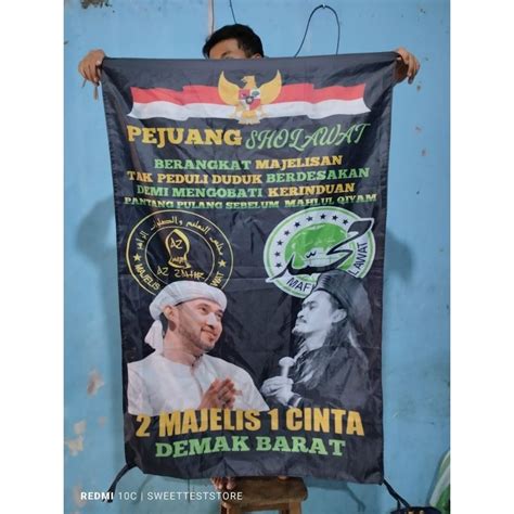 Jual FREE STICKER BENDERA AZZAHIR BENDERA MAJELIS GIANTFLAG CUSTOM