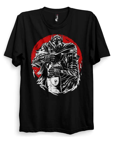 Berserk T Shirts Berserk Guts Japanese Manga Classic T Shirt