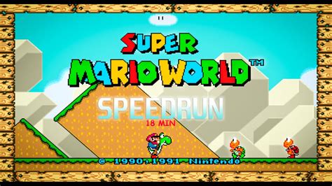 Zerando Super Mario World Em Minutos No Comentary Youtube