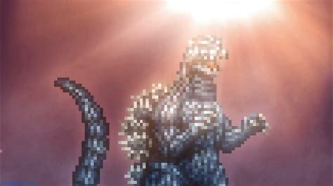 Godzilla Vs Mecha Godzilla Sprite Animation Youtube