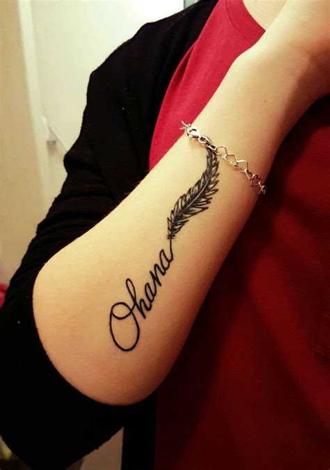 Ohana Tattoo Ein Herrliches Symbol Von Familie Und Freundschaft