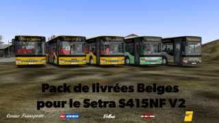 Pack De Repaints Setra S Nf Heuliez Gx Vanhool A Man