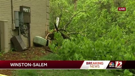 Widespread Damage Reported As Severe Storms Move Through Piedmont Triad