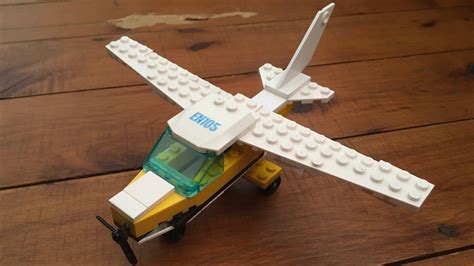 Lego Cessna Airplane Custom Moc Youtube