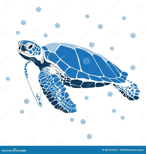 Graphic Sea Turtle Illustration Of Sea Turtle Of Turtle Design