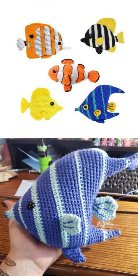 Clownfish Amigurumi Free Crochet Pattern