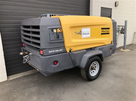 400 CFM Air Compressor For Sale Atlas Copco XATS 400 Towable Tools