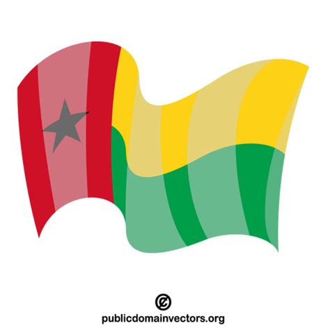 Guinea Bissau State Flag Public Domain Vectors