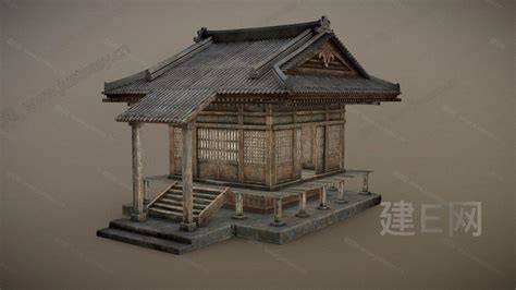 【中式古建筑3d模型】建e网中式古建筑3d模型下载 Id101538144 打造3d中式古建筑模型免费下载平台