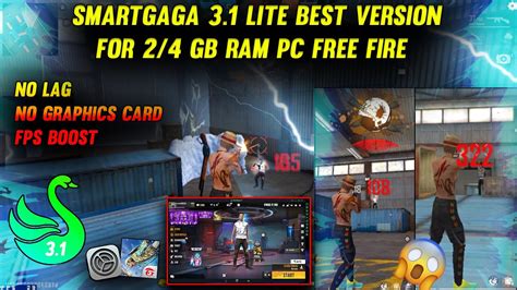 New Smartgaga Super Lite Version For Low End Pc Gb Ram Pc No