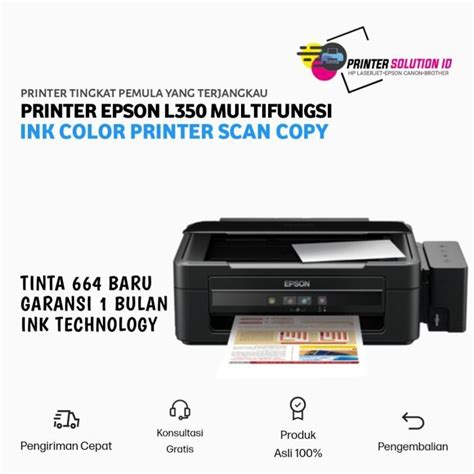 Printer Epson L Multifungsi Print Scan Copy Lazada Indonesia