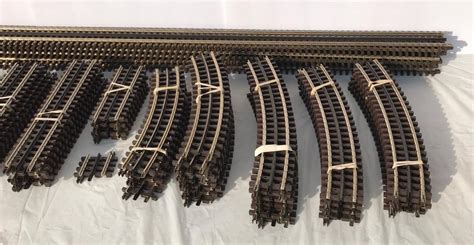 Sold Price: (59) assorted pieces of Atlas O-Scale Train Track - October ...