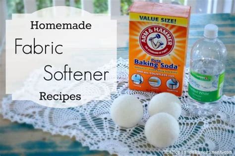 8 Homemade Fabric Softener Recipes