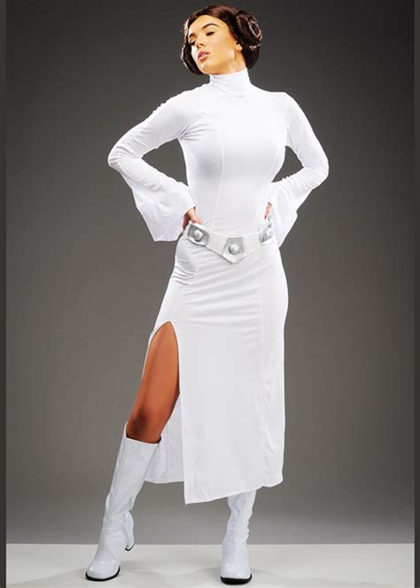 Womens Star Wars White Princess Leia Costume