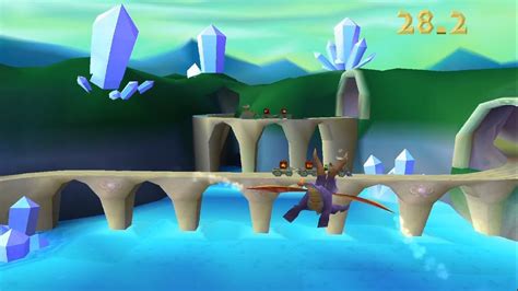 Spyro The Dragon PS1 120 5 35 World 1 Artesanos Vuelo