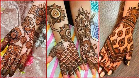 Exclusively Beautiful Light Full Hand Mehndi Designs For Girls Youtube