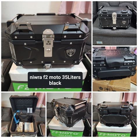 Liters Alloy Topbox Niwra F Moto Raptor Shopee Philippines