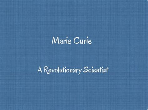 "Marie Curie" - Free stories online. Create books for kids | StoryJumper