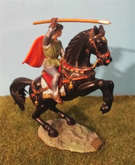 Cavalier Soldat Ancien Starlux Chevalier Moyen Ge Figurines Eur