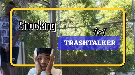 1v1 Against Trash Talker Youtube