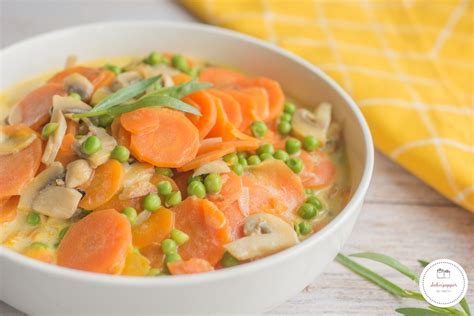 Blanquette de légumes à l estragon une recette facile Sab n Pepper