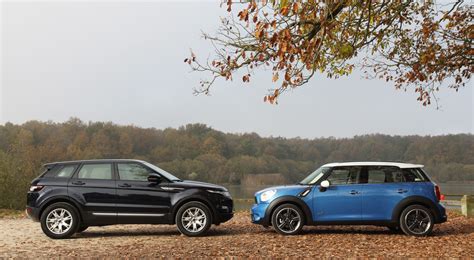 Comparatif Mini Countryman Land Rover Range Rover Evoque Coup De