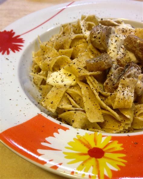 Tagliatelle Integrali Con Funghi Stracciatella E Pepe Nero Ilariapini92 Pandolfina92 La