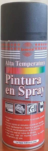 PINTURA AEROSOL ALTA TEMPERATURA 400 ML 380 GRS