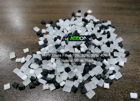 Black Poly Propylene PP Glass Filled Compound 30 For Engineering