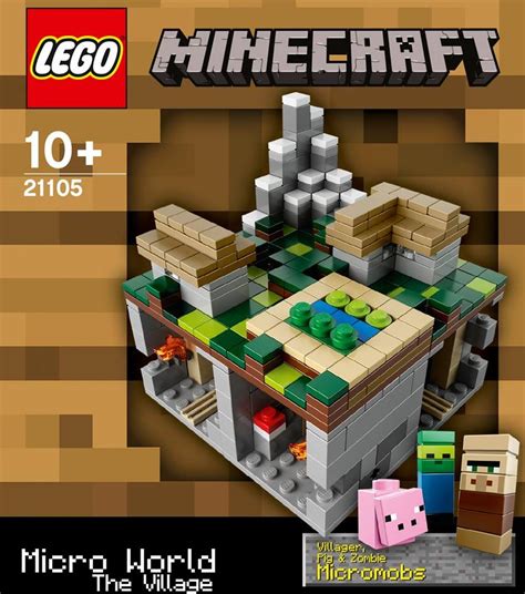 Lego Minecraft The Village The Nether Micro Sets Up For Order