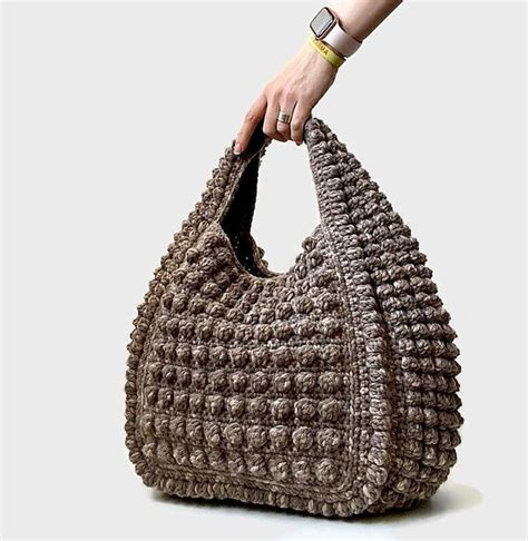 Ferrara Bag Crochet Pattern By Iswoolish Motivi Per Uncinetto Borse