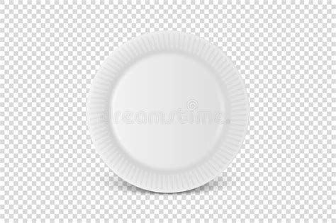 Isolated Disposable Paper Plate Stock Illustrations 334 Isolated