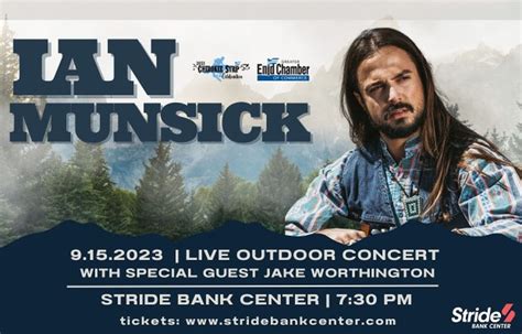 Ian Munsick In Concert Travelok Oklahoma S Official Travel