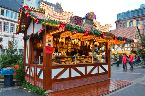 Frankfurt Christmas Market Stall German Christmas Markets Christmas