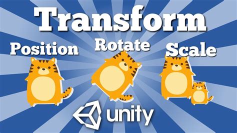 How To Control Transform Position Rotation And Scale Options Of Game Object With C Script In