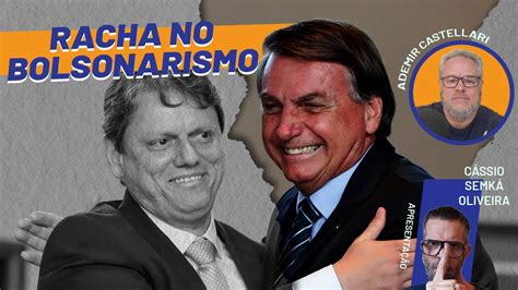 Rachadinha na direita Bolsonaro enfezado apoio de Tarcísio a